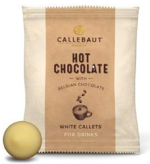 BARRY CALLEBAUT HOT CHOCO SACHETS WIT