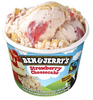 BEN&amp;JERRY&#039;S STRAWBERRY CHEESECAKE ***IJS***