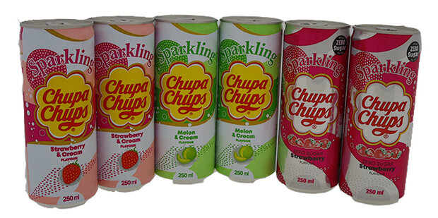 CHUPA CHUPA DRINKS STRAWBERRY CREAM