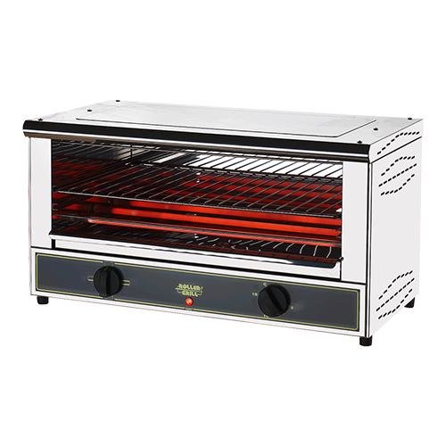 UNIVERSELE QUARTZ GRILL RST1270 Roller Toaster RVS18/10 Krijt Moester