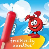 HOPSA FRUITLOLLY AARDBEI ***IJS***