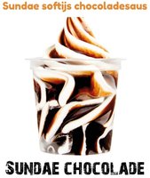 SUNDAE SOFTIJS CHOCOLADE