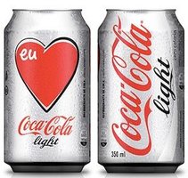 COCA COLA LIGHT BLIK (INTERNATIONAAL)
