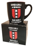 MOK 6 AMSTERDAM GOOD GIRLS/ BAD GIRLS (zwart/rood)