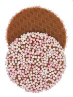 WICHT CHOCO GEBOORTE FLIKKEN MUSKET-ROSE/WIT (167st)