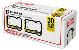 TOSTI KAAS TOPKING (12 stuks) UIT HET ASSORTIMENT