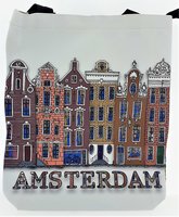 NF LUXE TAS AMSTERDAM WIT/BRUIN GEVELS 3