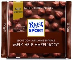 RITTERSPORT MELK/HELE NOOT