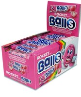 FRISIA ROCKET BALLS AARDBEI 5-PACK