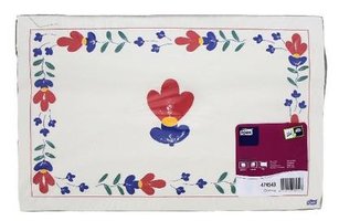 PLACEMATS BOERENBONT ROOD/WIT/BLAUW TORK