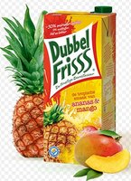 DUBBELFRIS ANANAS MANGO PAK GR