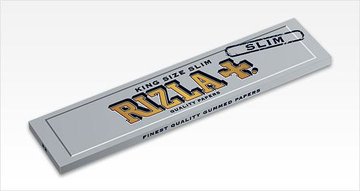 RIZLA KINGSIZE ZILVER SLIM SLIZE ULTRA DUN VLOEI