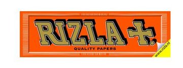 RIZLA ORANJE ENKEL VLOEI