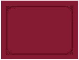 PLACEMATS BURGUNDY RED 30X40