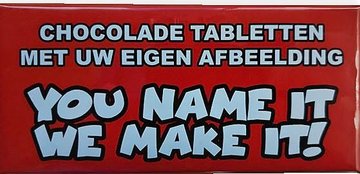 CHOCOLADE TABLET [Custom Made]