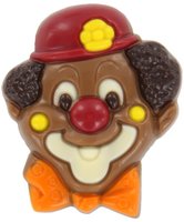 WICHT CHOCO CLOWNSKOPJE MELK GEKLEURD