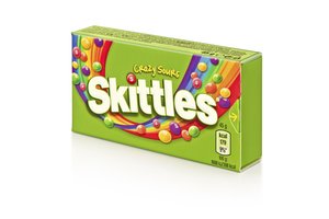 SKITTLES CRAZY SOUR GROEN