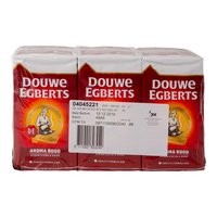 DOUWE EGBERTS KOFFIE SNELFILTER ROOD MELANGE 500GRAM