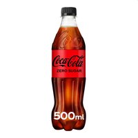 COCA COLA ZERO PET 0.5