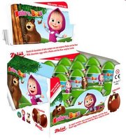 CHOCO EGGS ZAINI MASHA & BEAR