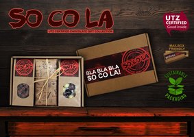 SO CO LA -ChocBoxes 2021 (2 x 100gr choco tablet+ blokzak 100gr Ch,Nuts mix+blokzak 100gr Ch.Rocks m