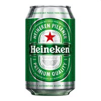 NEW HEINEKEN BIER BLIK 0.33 met statiegeld