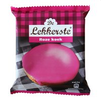 DE LEKKERSTE ROZE KOEK