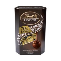 LINDT LINDOR CORNET DARK 70%