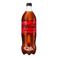 COCA COLA ZERO PET 1.25