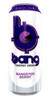 NEW BANG ENERGY DRINK BANGSTER BERRY