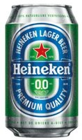 HEINEKEN BIER 0,0 BLIK 0.33