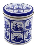 BLIK STROOPWAFELS MOLEN VIERKANT TEGEL DELFT 602