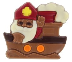 WICHT CHOCOLADE STOOMBOOT Nieuw