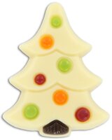 WICHT CHOCO KERSTBOOM WIT GEKLEURD