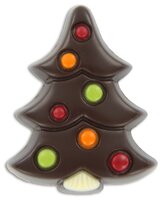 WICHT CHOCO KERSTBOOM PUUR GEKLEURD
