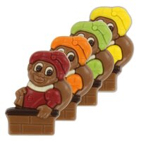WICHT CHOCOLADE PIETERMAN MELK GEKLEURD
