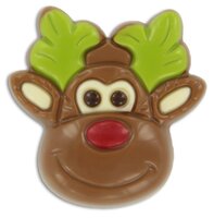 WICHT CHOCO RENDIERKOPJES MELK GEKLEURD