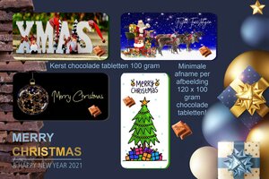 CHOCOLADE TABLET {KLEUR} 