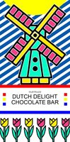 CHOCOLADE TABLET MELK AMSTERDAM ART WORK   (4 afbeeldingen)