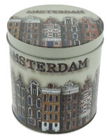 BLIK STROOPWAFELS TB09 AMSTERDAM GEVELS BRUIN