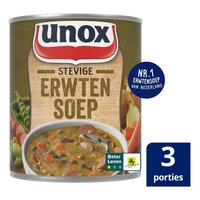 STEVIGE ERWTENSOEP UNOX