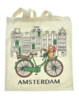 NF TAS KATOEN NATUREL FIETS GROEN 3