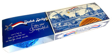 STROOPWAFEL 8st MOLEN DESIGN DELFT PAK