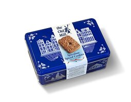 BLIK SPECULAAS BLUE TIN TOM
