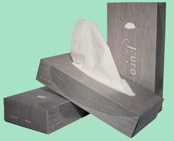 EURO QLEANIQ FACIAL TISSUES 2laags 100st (X40)