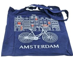 NF TAS KATOEN NAVY FIETS/GRACHTENHUIS AMSTERDAM (CB1)