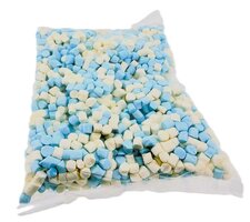 WICHT MARSHMALLOW MINI BLAUW WIT