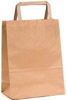 BLOKZAK PAPIER MET HANDVAT H 28XB 22CM
